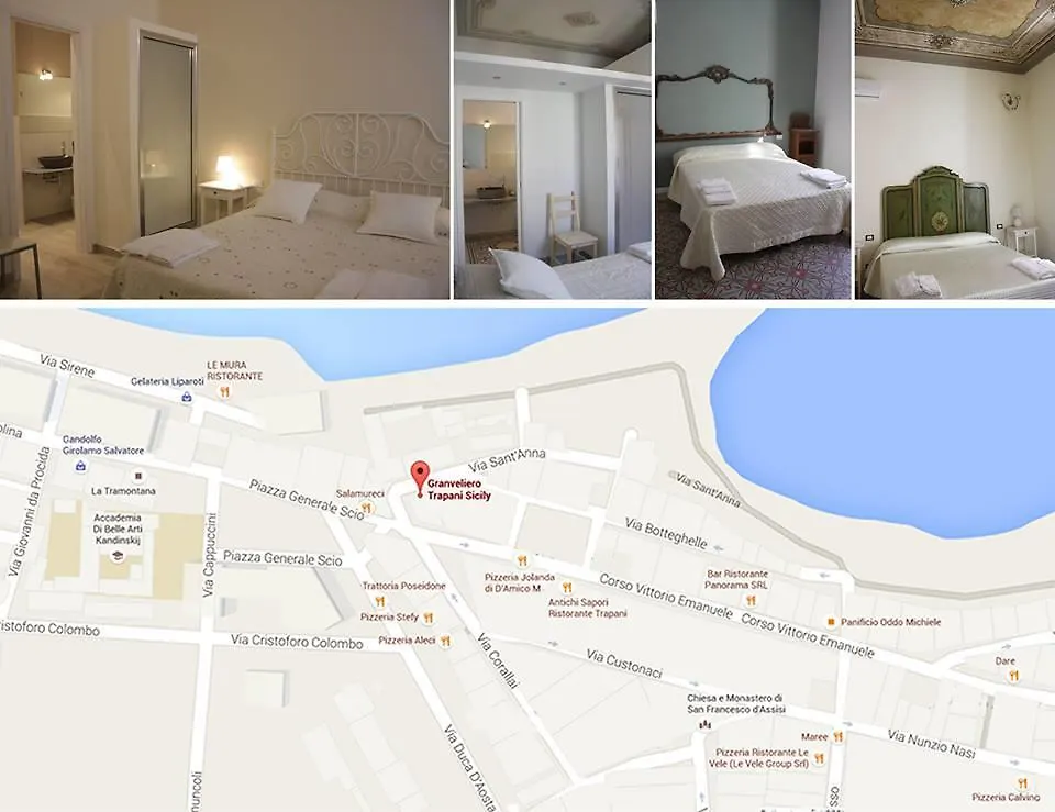 Boutique Rooms&Breakfast GranVeliero Trapani 2*,  Italie